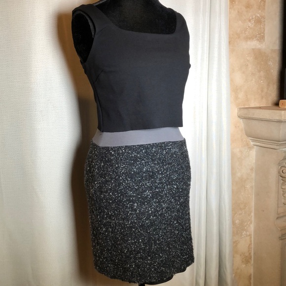 Bailey44 Black Wool Mini Dress Size Small - Picture 2 of 4